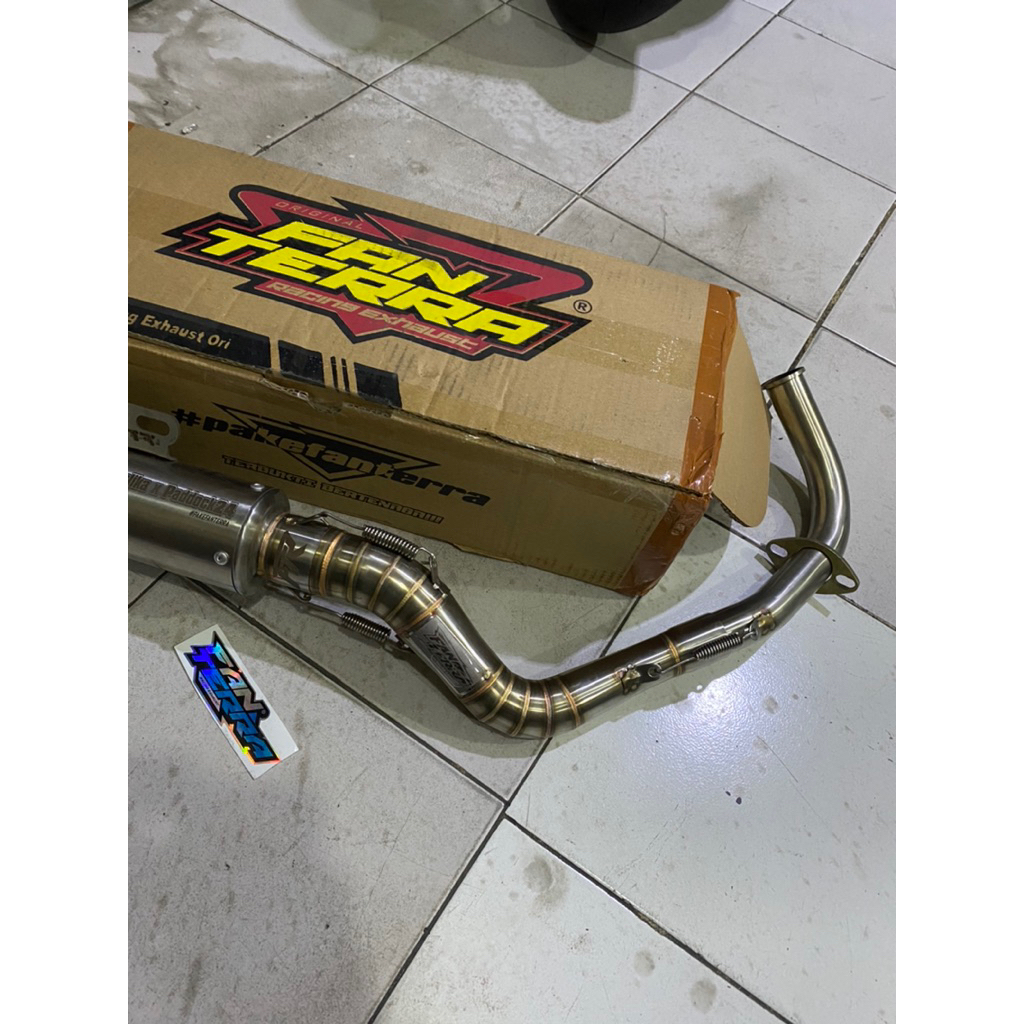 knalpot Fantera Vario 125/150 led old,new,kzr