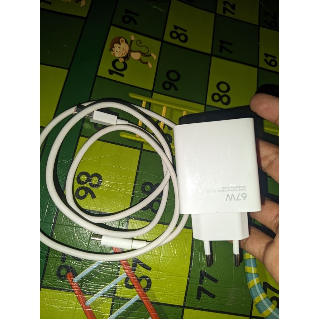chargernya xiaomi + kabel 67 watt original copotan xiaomi 12