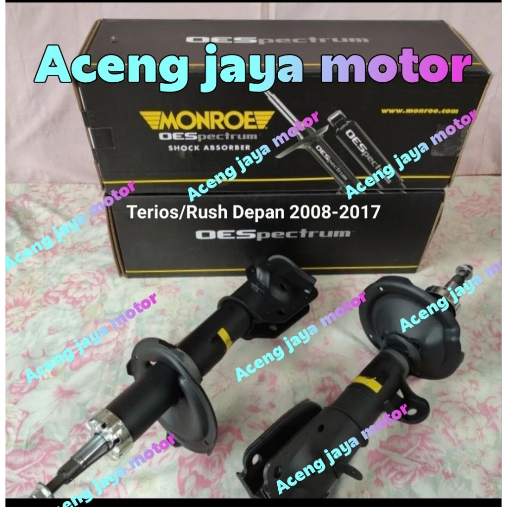 SHOCKBREAKER MONROE DEPAN TOYOTA RUSH - TERIOS TAHUN 2008-2017 MEREK MONROE (SET)