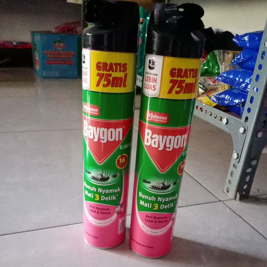 Baygon obat nyamuk semprot 600 ml