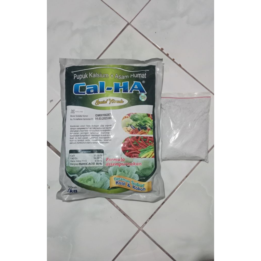 Pupuk Kalsium / Calsium Cal Ha Kemasan 50 Gram