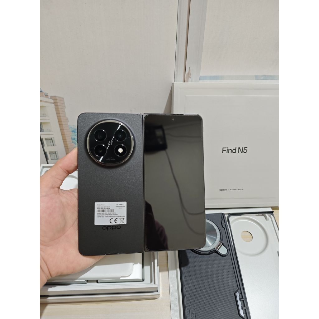 Oppo find n5 fold 16/512 garansi resmi second
