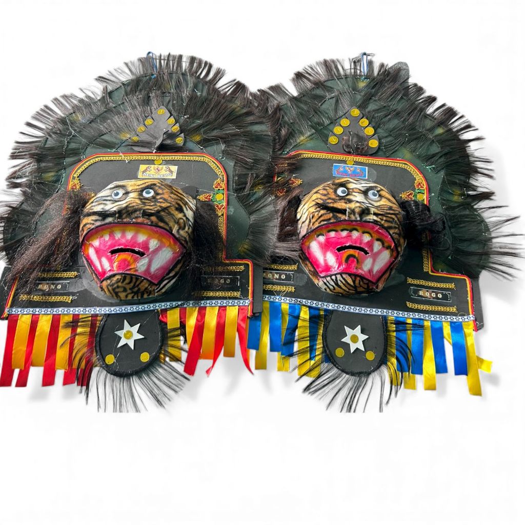 READY Topeng reog ponorogo dadak merak / Topeng Reog Ponorogo Bulu Besar