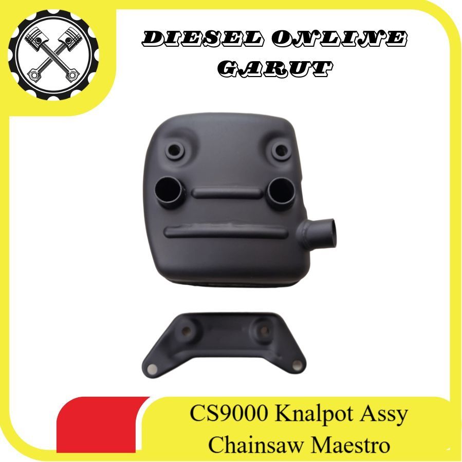 CS9000 Knalpot Assy Gergaji Mesin Kenalpot Assy Senso Maestro Asli