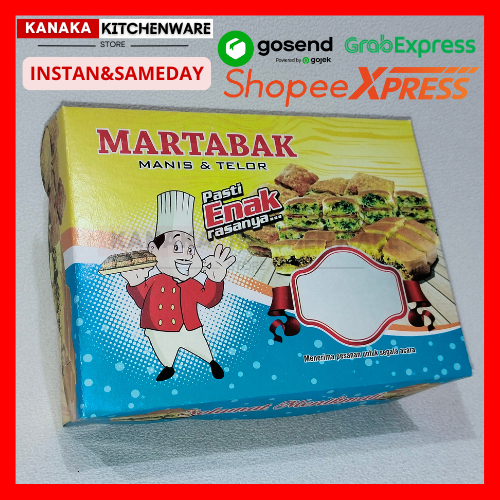 KOTAK MARTABAK MANIS TELOR / R5K MARTABAK / PACKAGING KARTON
