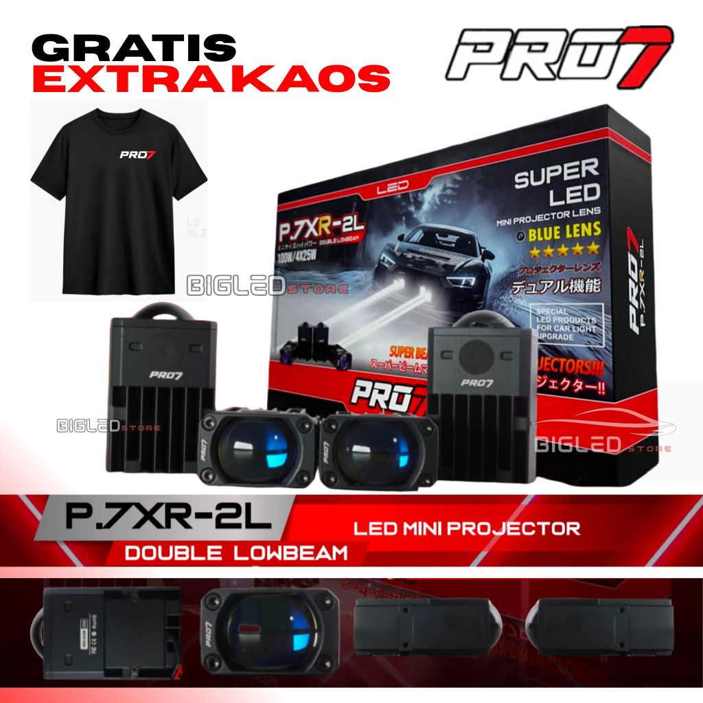 [GRATIS EXTRA KAOS] PRO7 MINI PROJIE PRO 7 | MINI LASER PRO 7 P.7XR-2L P7XR2L P.7XR2L | MINI LASER W