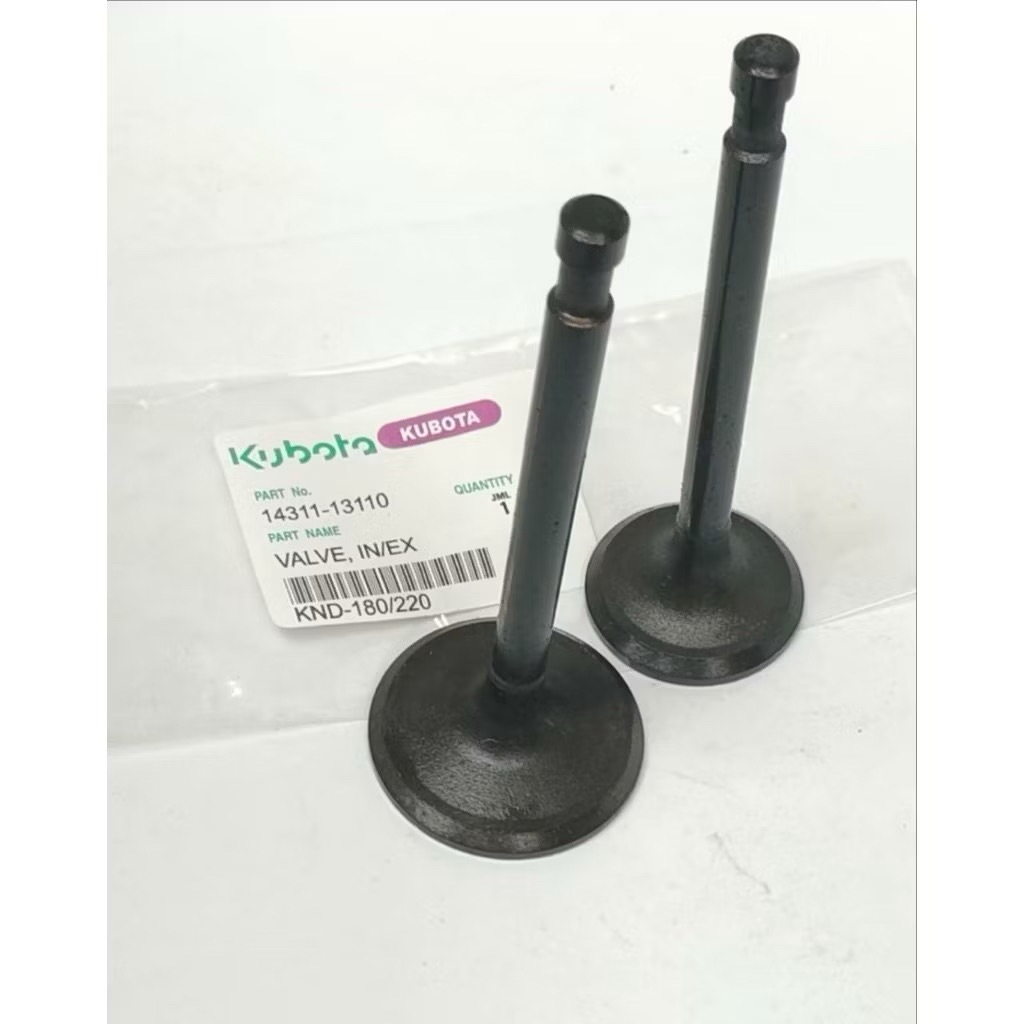 Klep Valve IN EX KND180 KND190 KND220 KND250 KUBOTA DIESEL