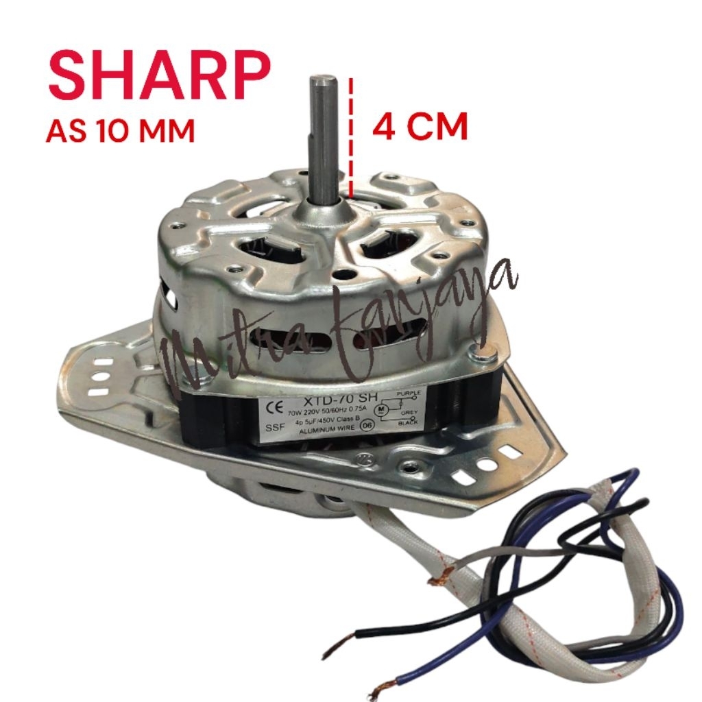 DINAMO SPIN / PENGERING MESIN CUCI SHARP / MOTOR PENGERING MESIN CUCI SHARP