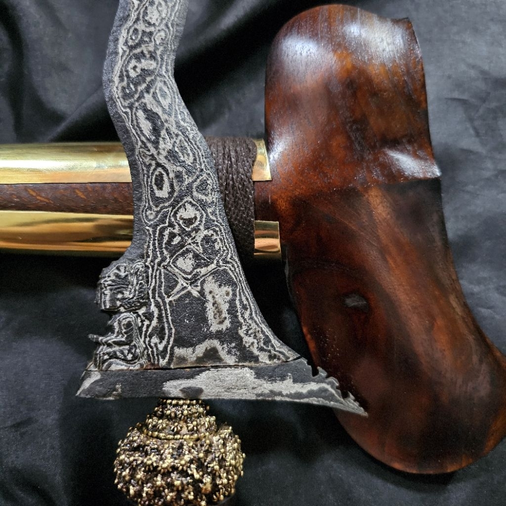 keris Blorong Luk 11 Pamor Uler Lulut