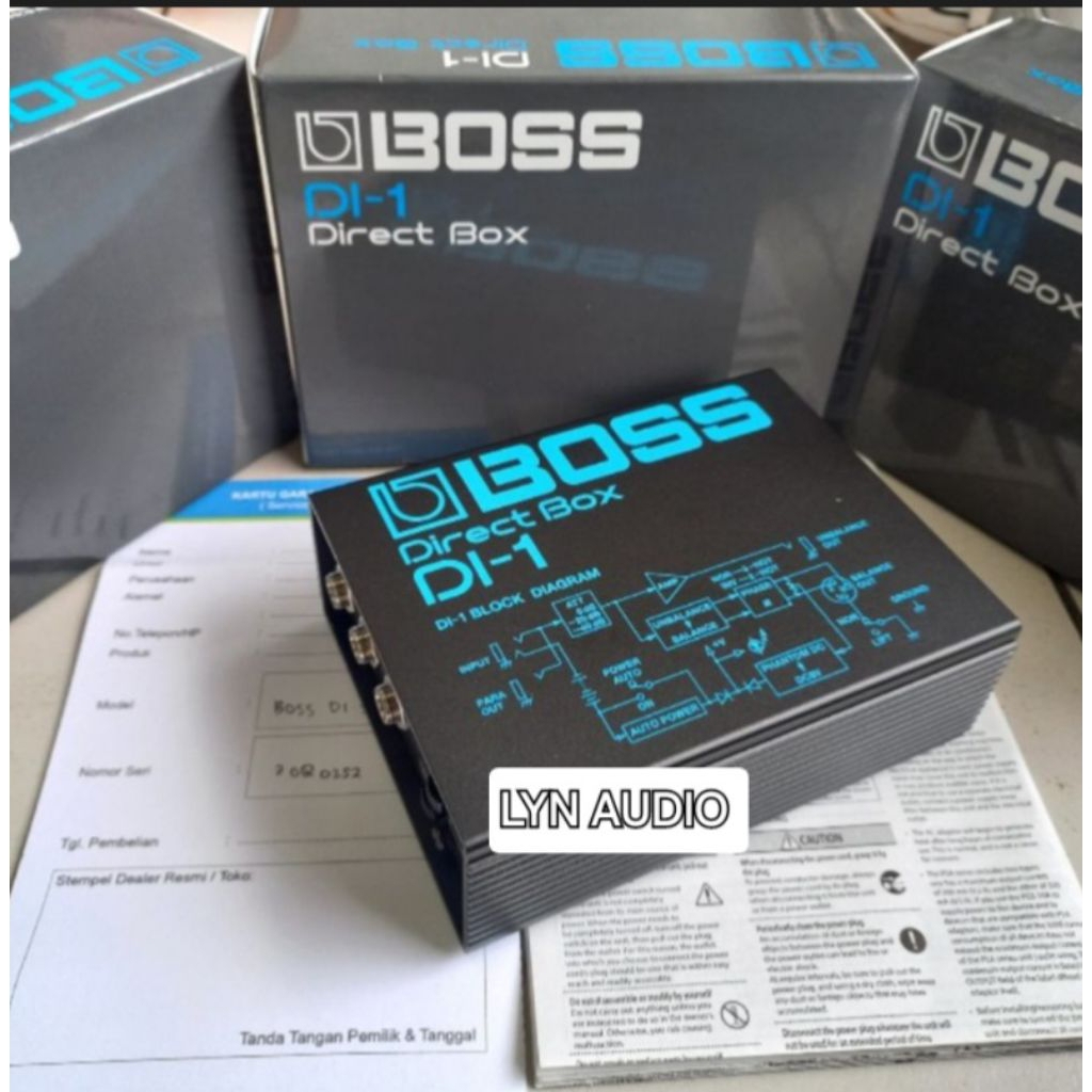 DIRECT BOX AKTIF BOSS DI1 ORIGINAL BOSS DI 1 MADE IN JAPAN
