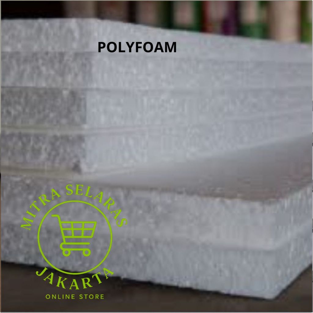 Polyfoam Putih Depron Potongan & Lembaran tebal 5mm Ukuran 100 x 200cm