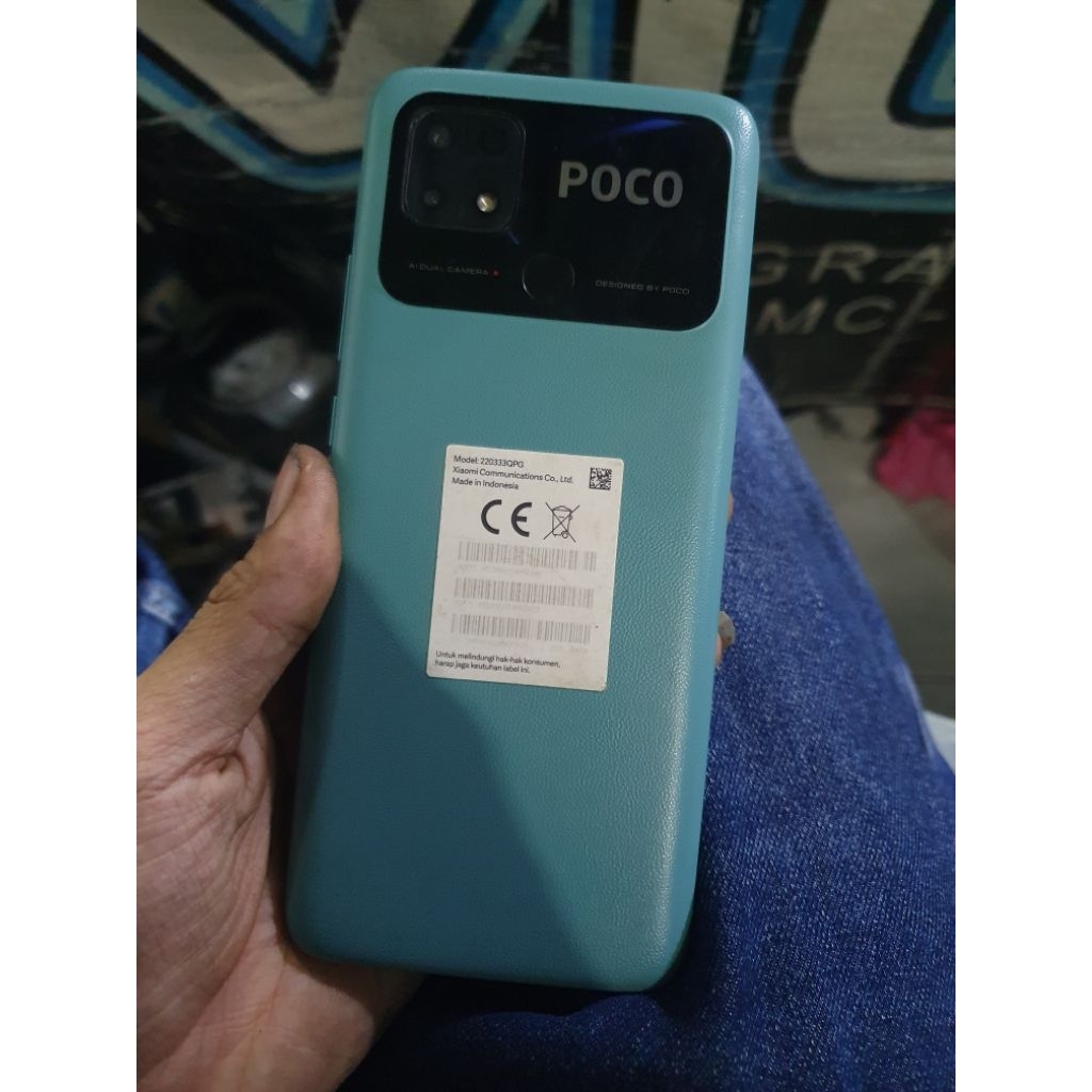 Poco C40 Mati / LCD TC Ori Copotan Poco C40/ Sparepart Poco C40 Ori Copotan