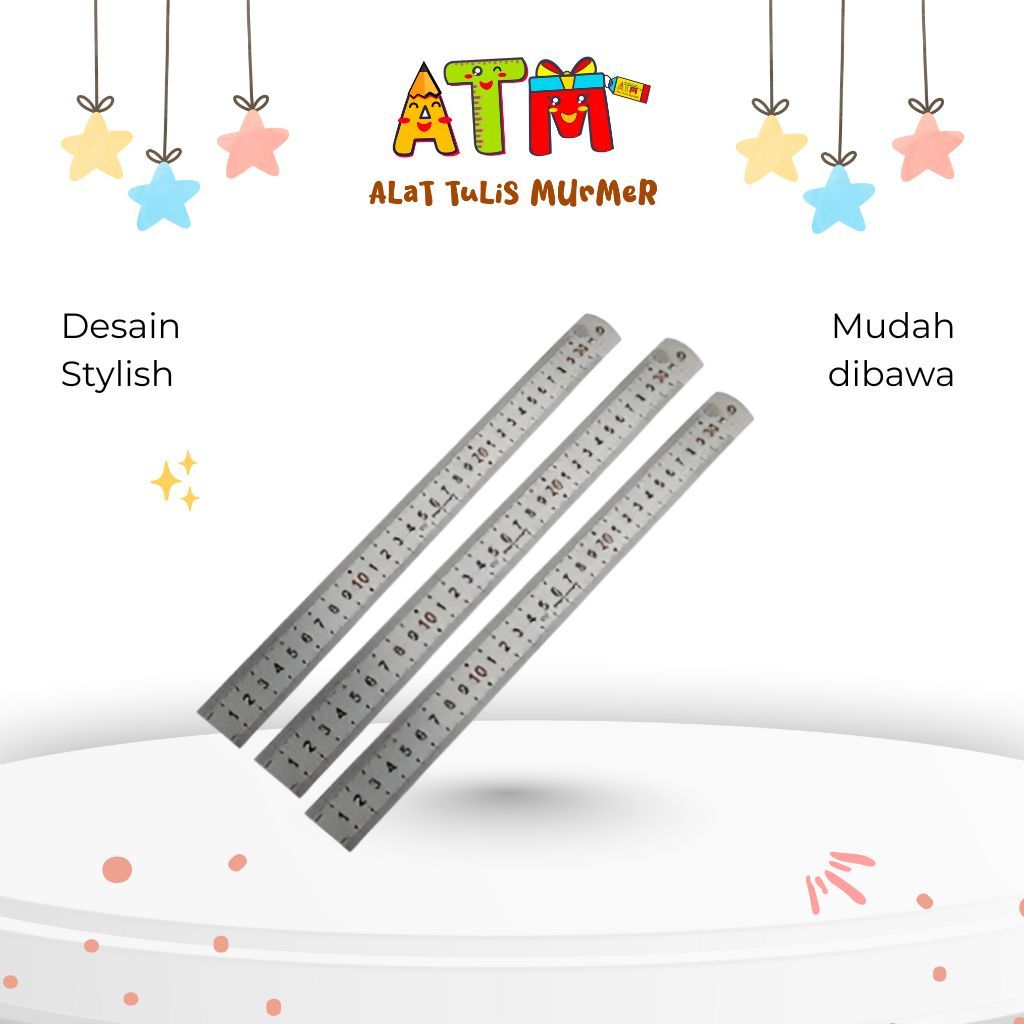 Penggaris/Penggaris Besi/BIG Penggaris Besi 6100 100cm