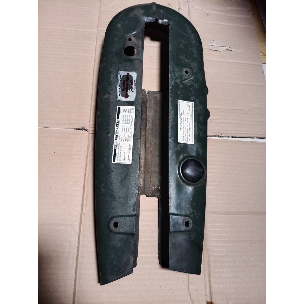 katengkas tutup rantai Honda Kirana 125 dinas