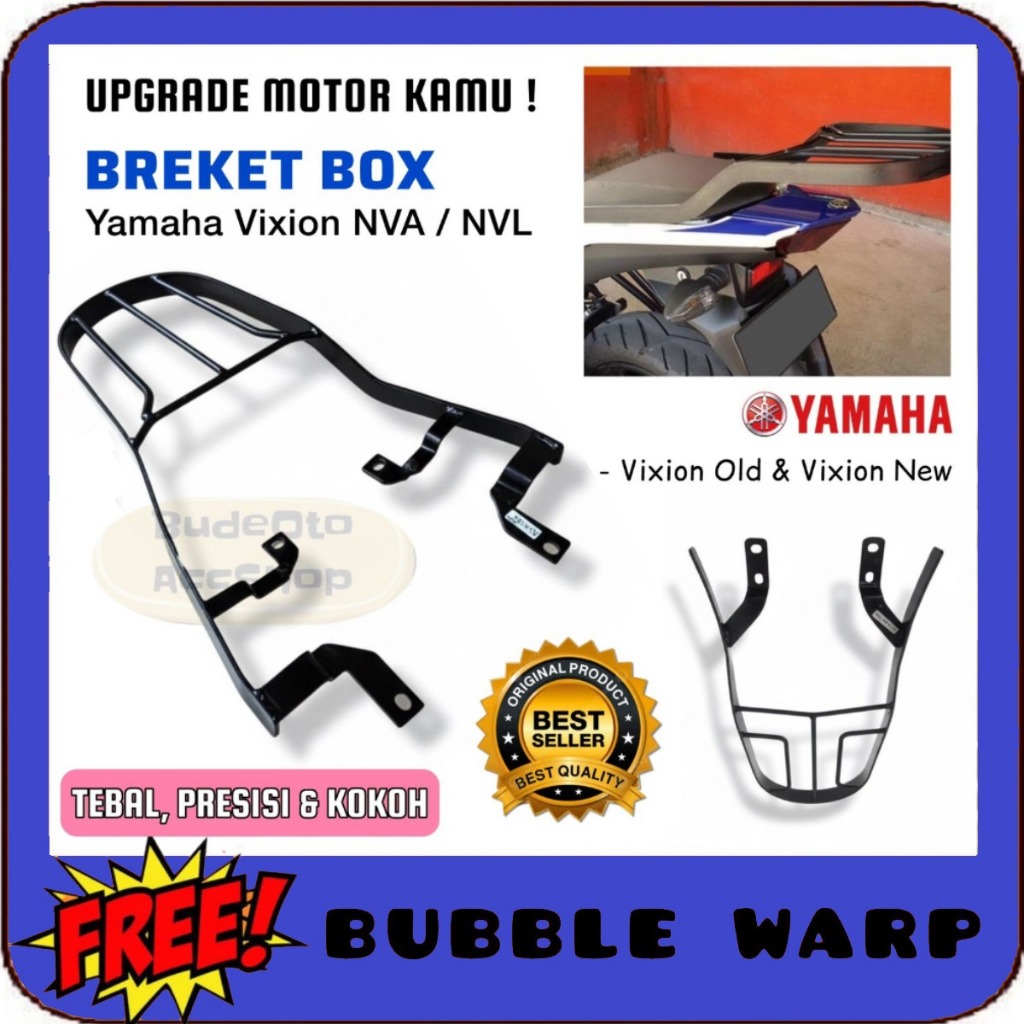 Breket / Braket / Bracket Box Motor Vixion OLD Lama / NEW NVL NVA / All New Vixion / Tempat Dudukan 