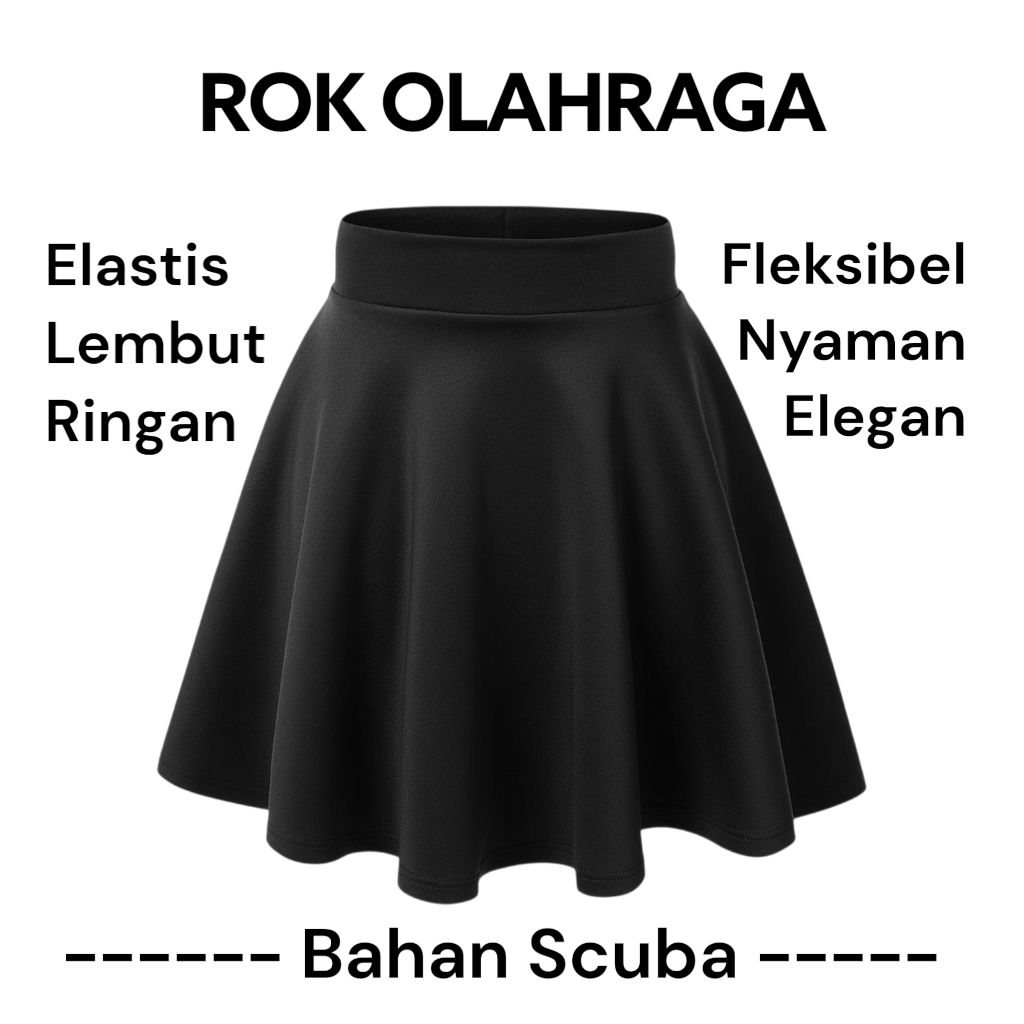 TERBARU ROK OLAHRAGA WANITA ROK SKIRT ROK SPORT