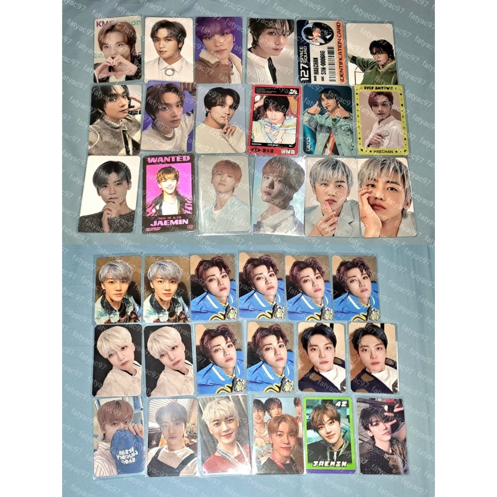 [READY STOCK] WTS JUAL PC OFFICIAL MURAH NCT 127 DREAM HAECHAN JAEMIN FC KMS THE LINK SMCU TDS SC SG