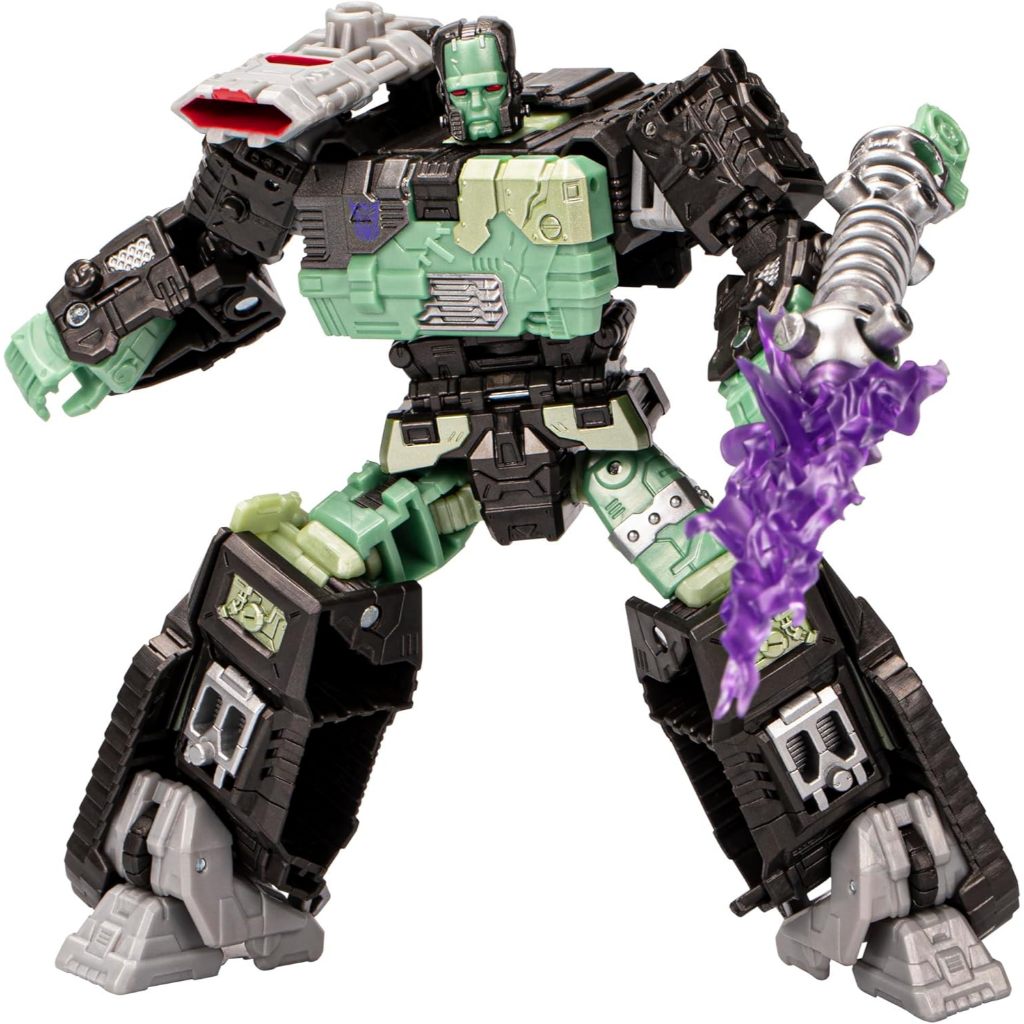 Transformers Collaborative Universal Monsters Frankenstein x Frankentron, Halloween Action Figure fo