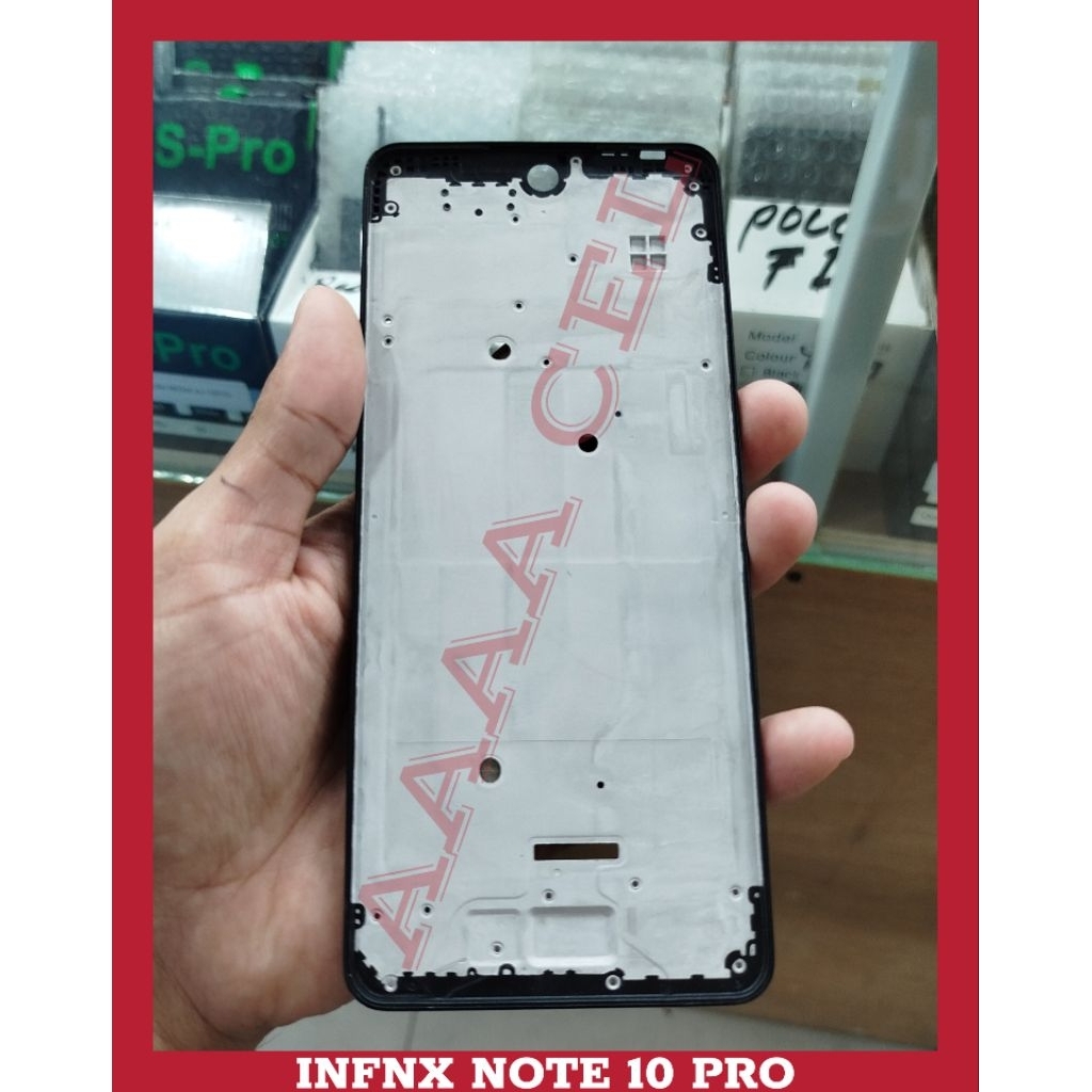 Frame atau midle tulang tengah tatakan LCD infinix note 10 pro