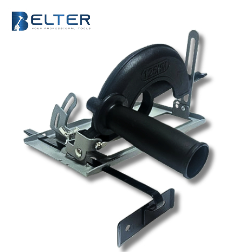 BELTER Dudukan Gerinda Tangan Potong Kayu 125mm Adjustable Adaptor Gerinda Circular Saw