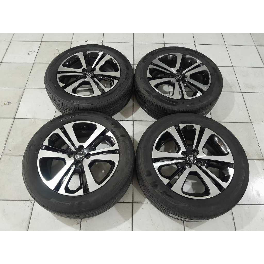 velg original copotan rocky r17 lebar 6 4x100 + ban 205 60 ring 17 raize yaris dll
