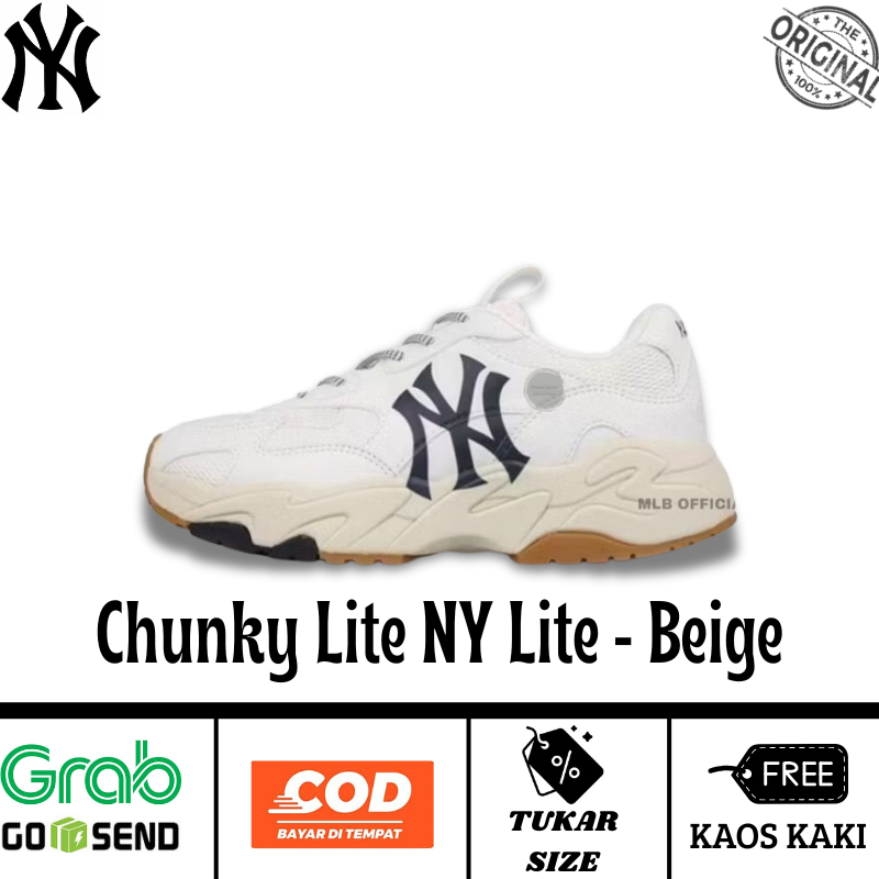 Yankees Chunky Lite NY Sneaker Beige