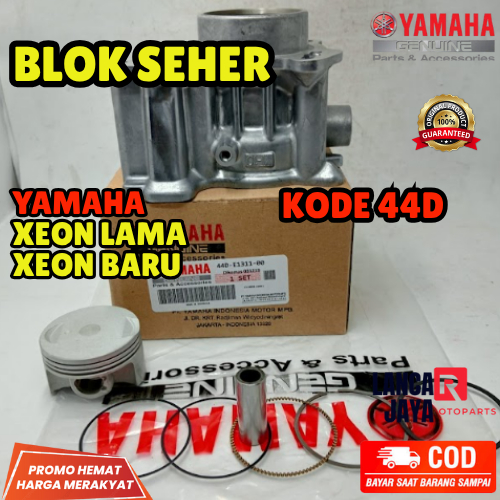 BLOK SEHER YAMAHA 44D | YAMAHA XEON LAMA, XEON BARU ORIGINAL
