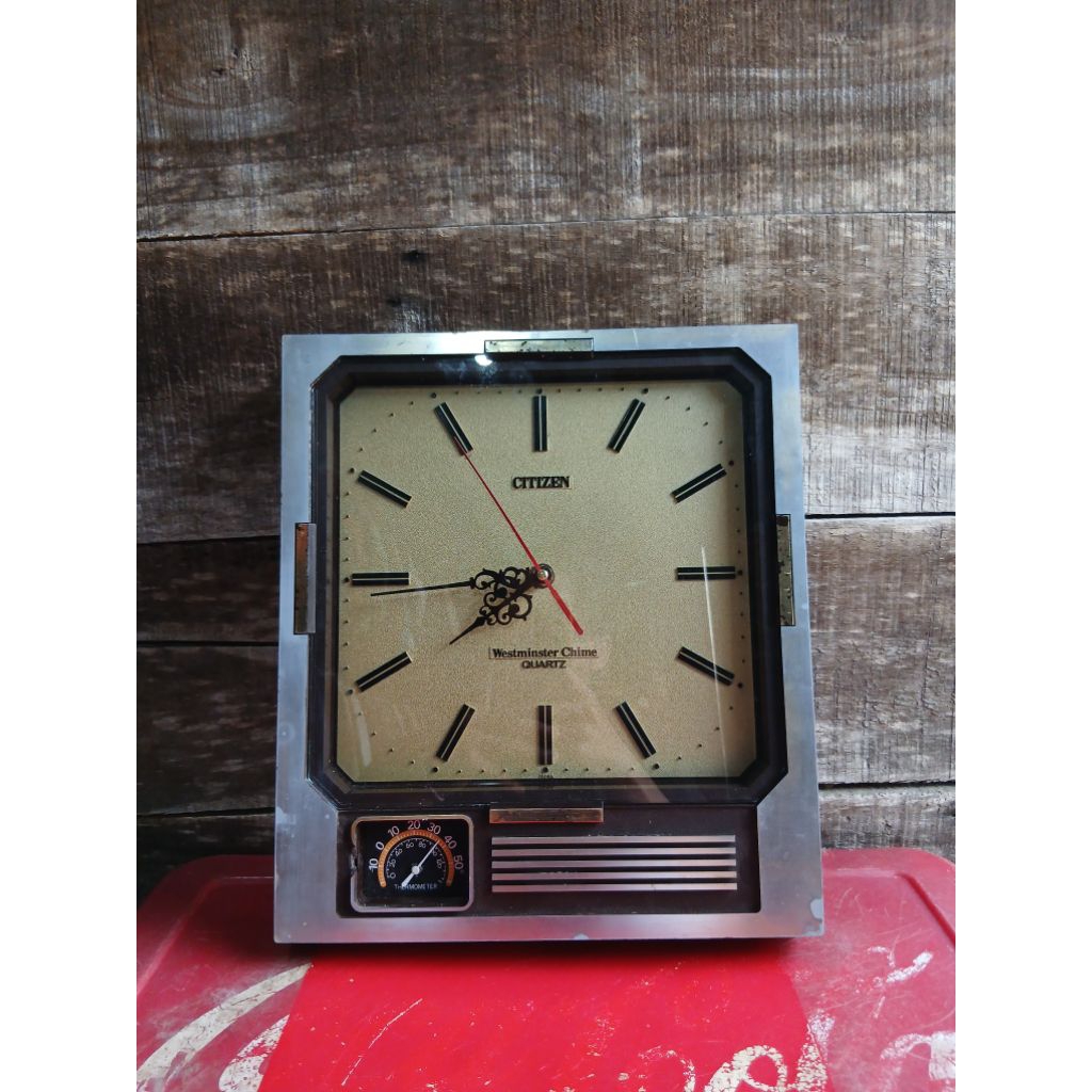 Jam dinding citizen normal 225rb jadul antik vintage display lawas kuno