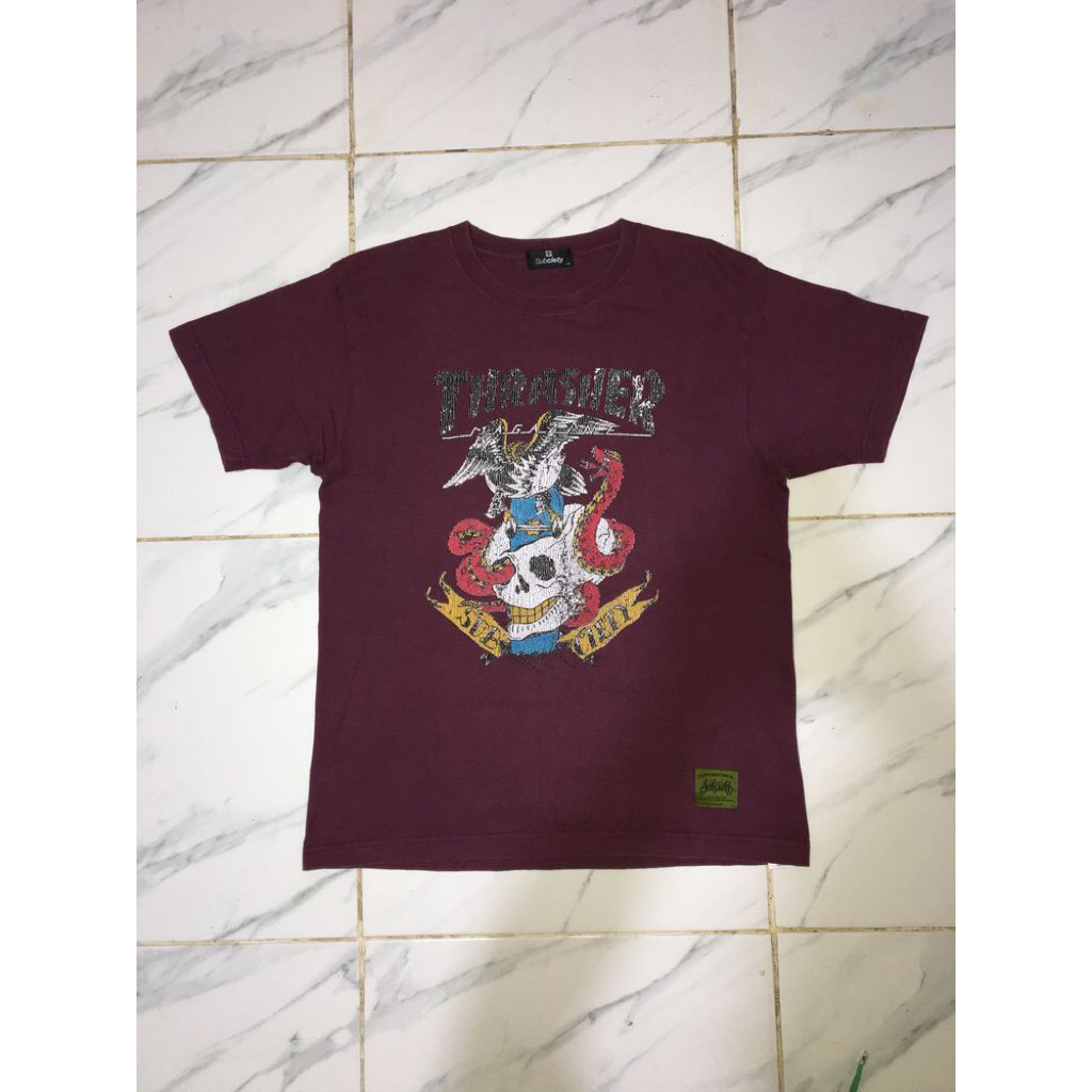 THRASHER x SUBCIETY TSHIRT