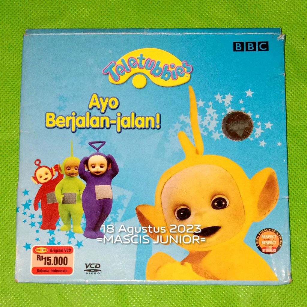 VCD Teletubbies Ayo Berjalan Jalan Happy Birthday Sedang Beraksi