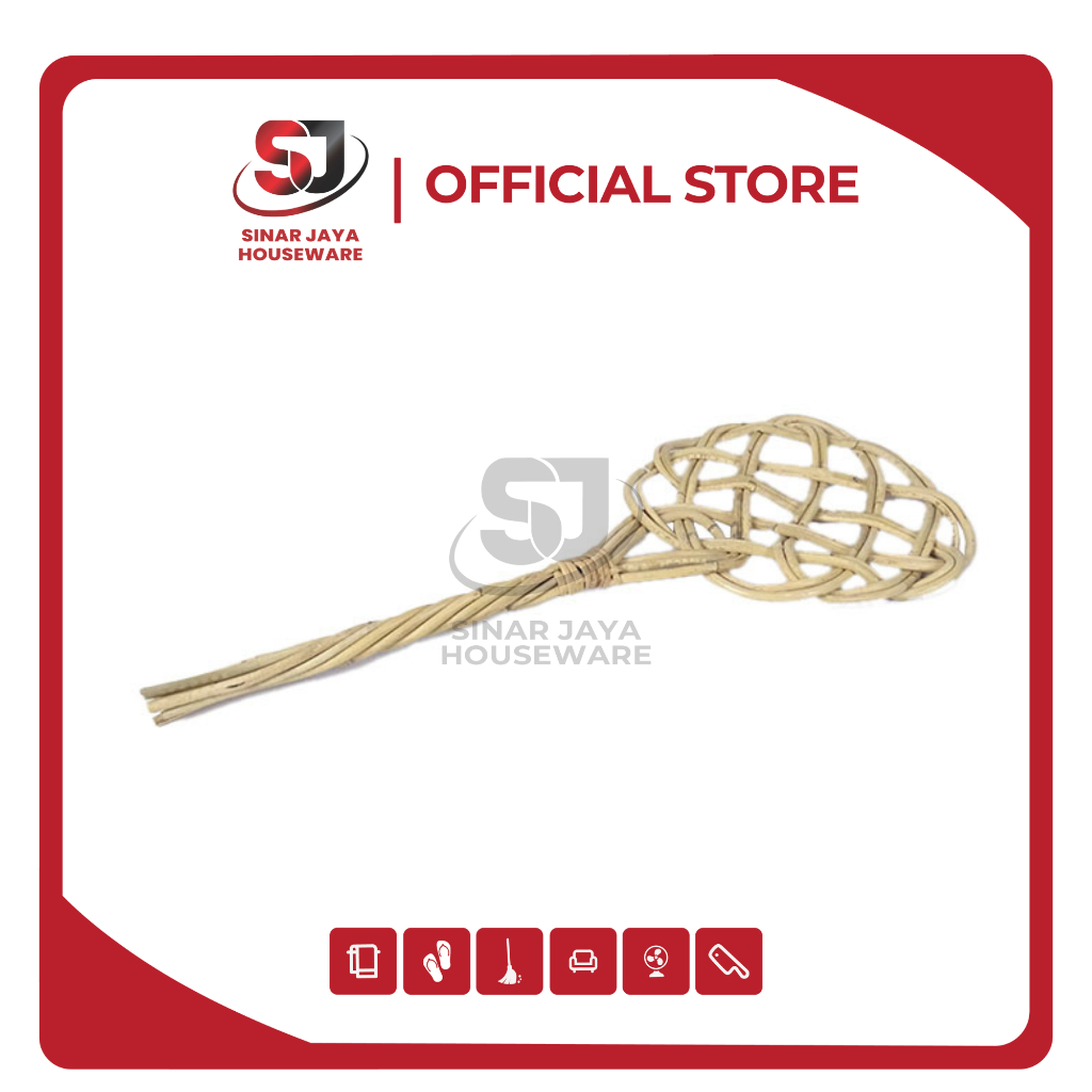 TEBAH KASUR ROTAN / tebah rotan asli / alat pukul kasur