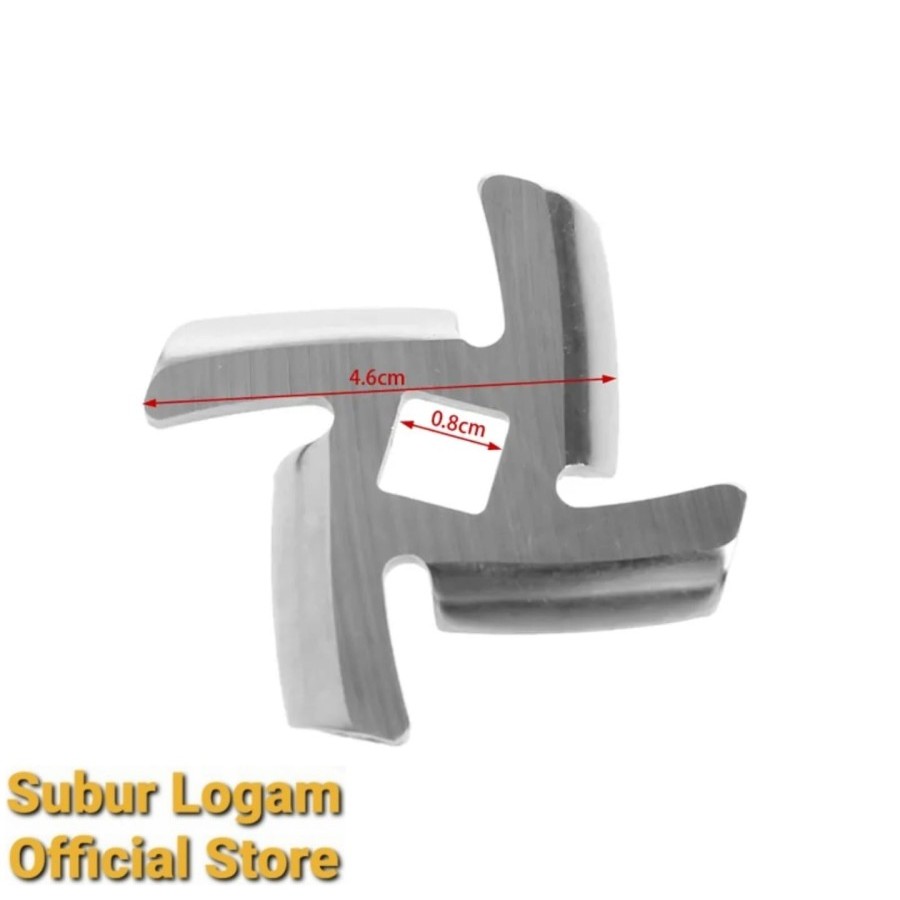 Pisau Knife Mesin Gilingan Daging untuk Maksindo MHW G31B Giling Daging MHW G 31 B