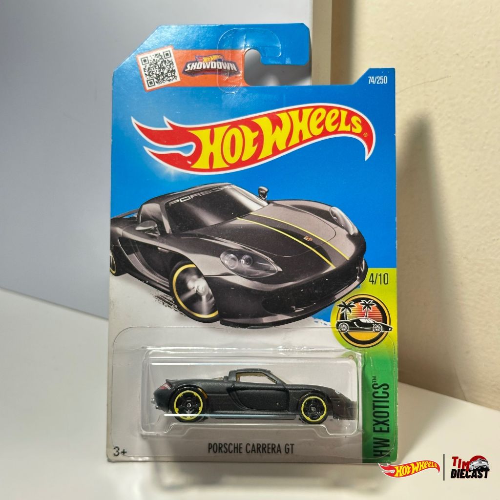 Hot Wheels Porsche Carrera GT - Matte Black