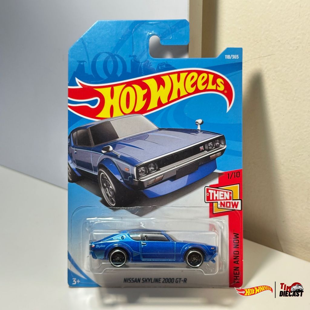 Hot Wheels Nissan Skyline 2000 GT-R - Metallic Blue