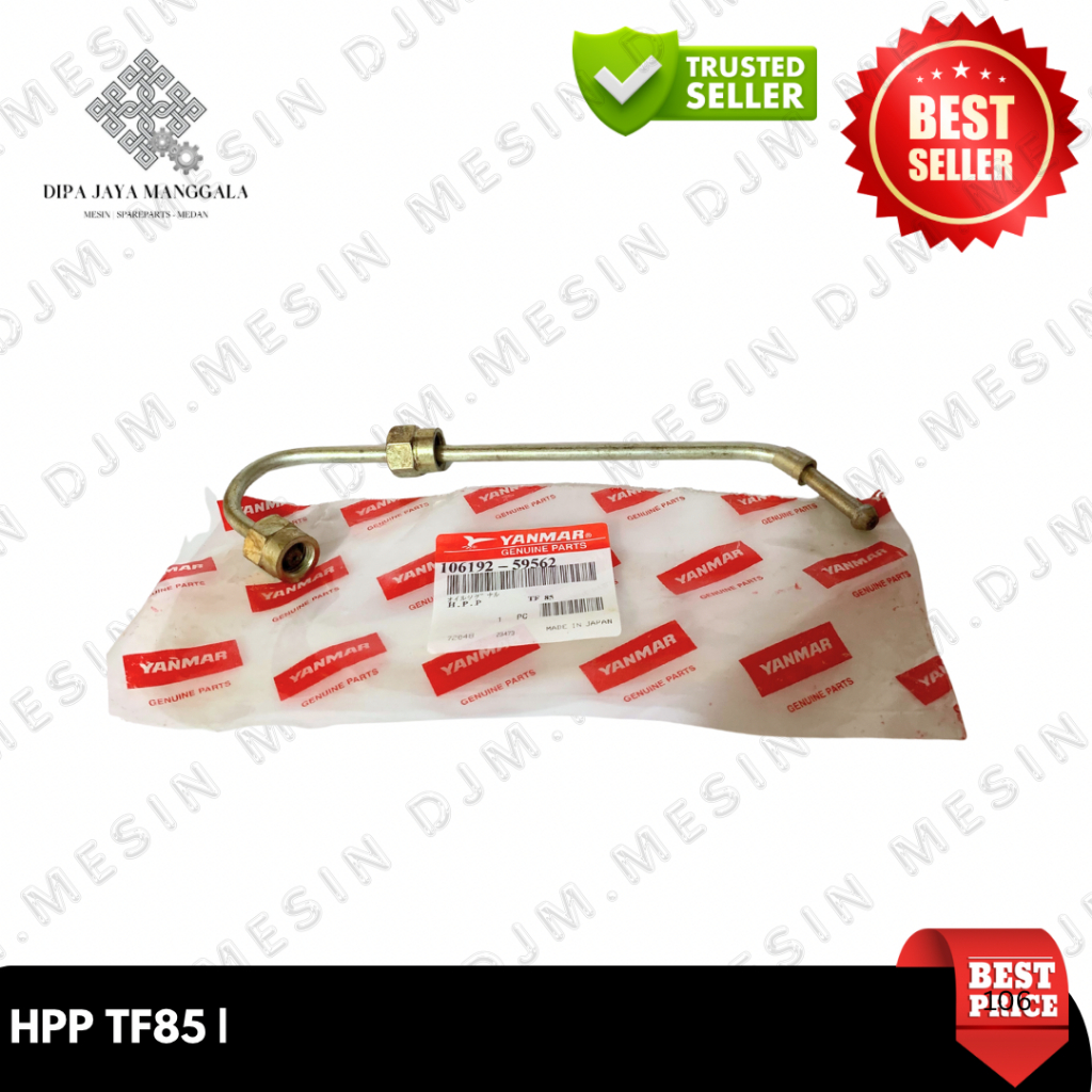 TF75 TF85 SELANG NOZZLE FUEL INJECTION PIPE YANMAR