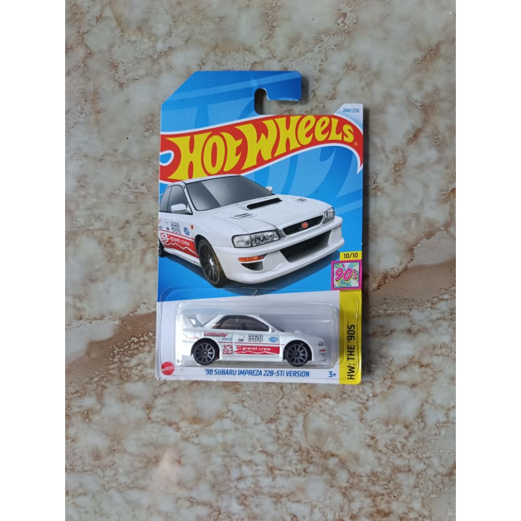 98 SUBARU IMPREZA 22B-STi VERSION hot wheels