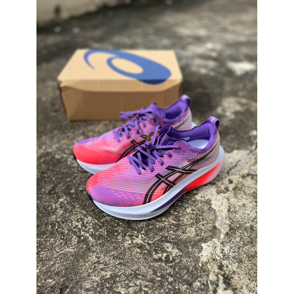 ASICS MEGABLAST EDO PURPLE BLACK RUNNING