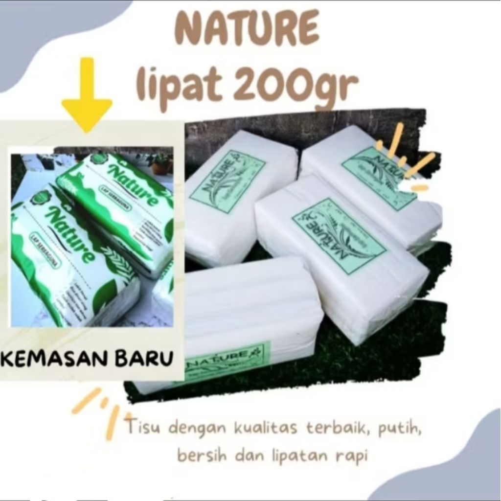 TISU KOMPOR NATURE SERBAGUNA