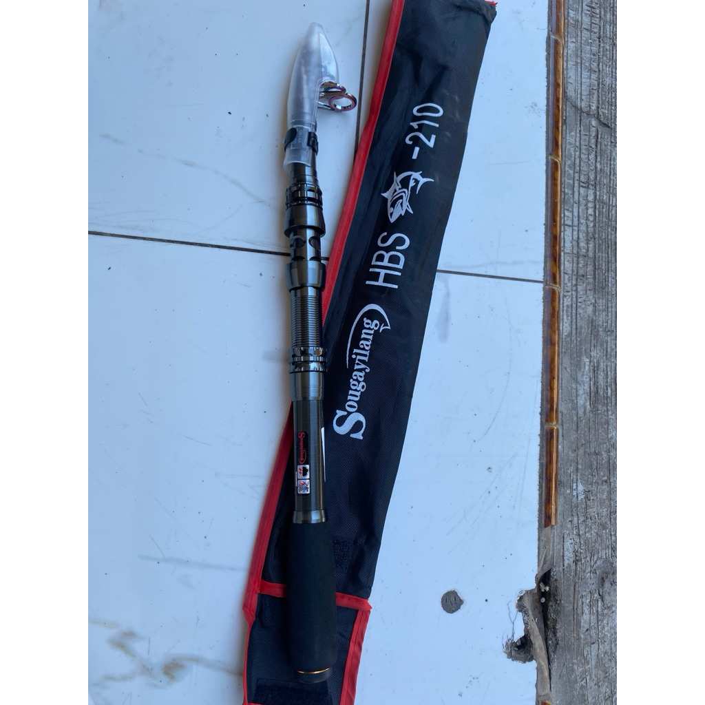 Joran Pancing Telescopic / Teleskopik Sougayilang joran pancing