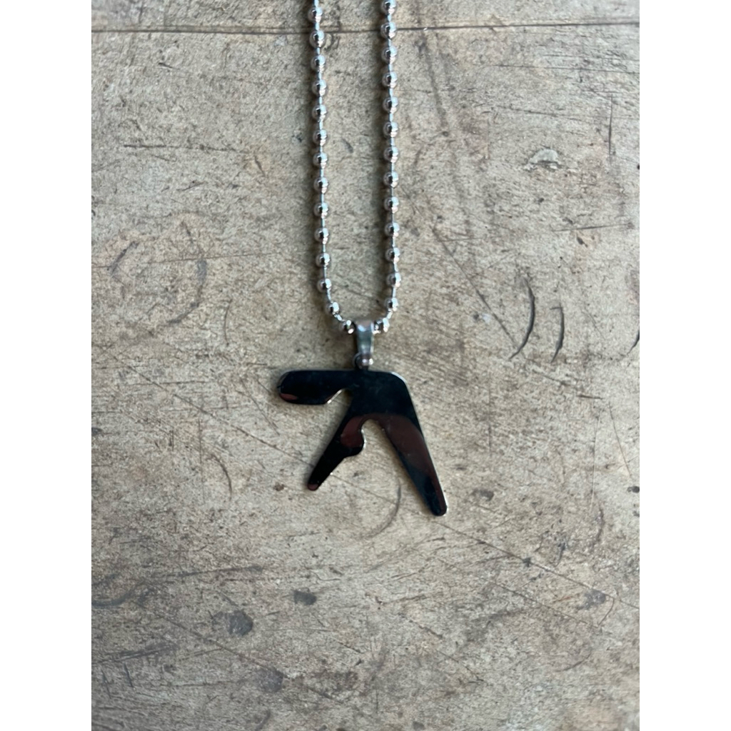 Aphex Twin Iconic Logo Stainless Necklace