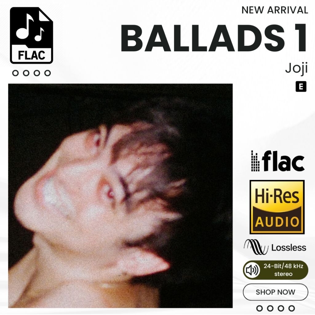 BALLADS 1 Joji Album Lagu FLAC Hi-Res Lossless 24bit 48kHz