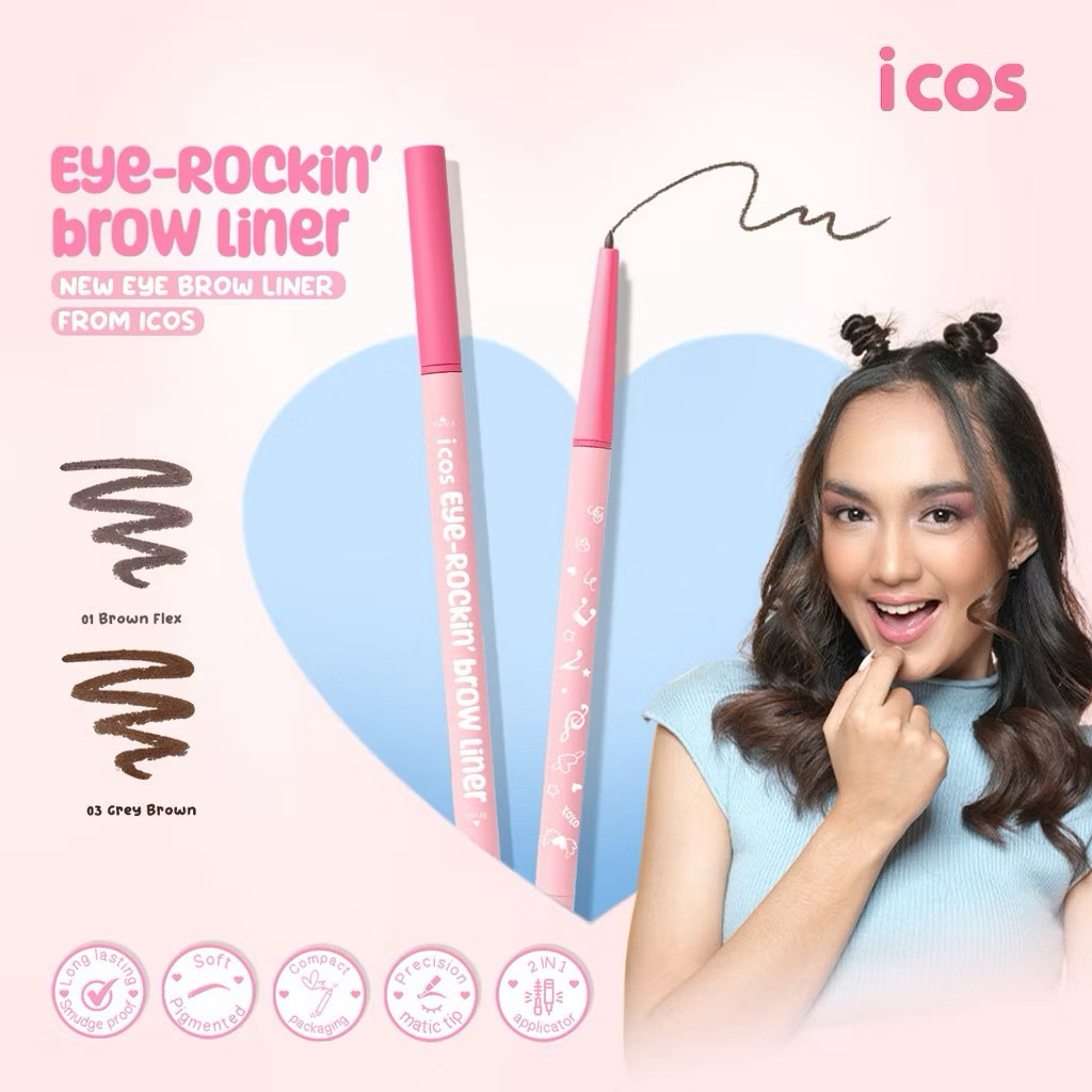 Eyebrow Icos/Pensil alis Icos metic