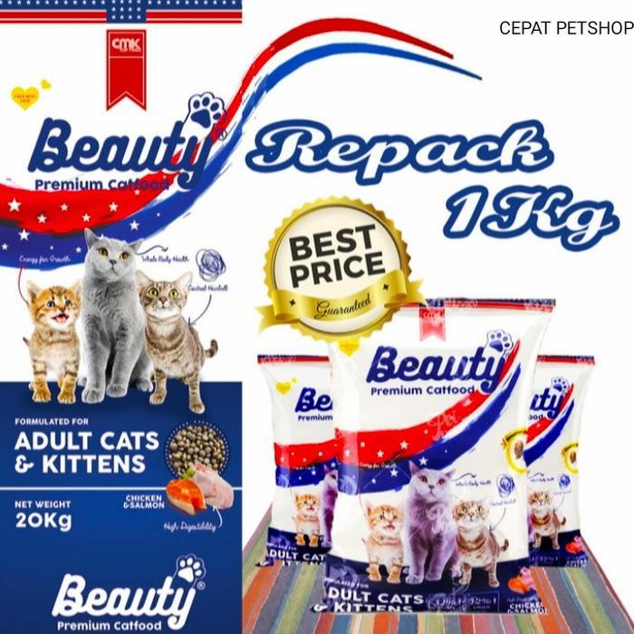 Beauty Cat Food 1kg - promo beauty cat food