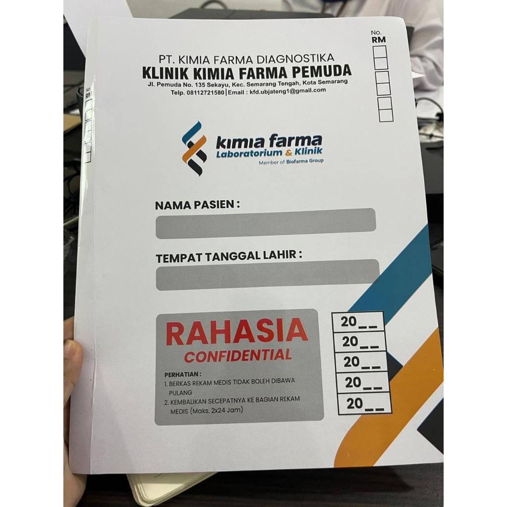 Cetak Map Folder A4 Custom Perusahaan Kantor Full Color