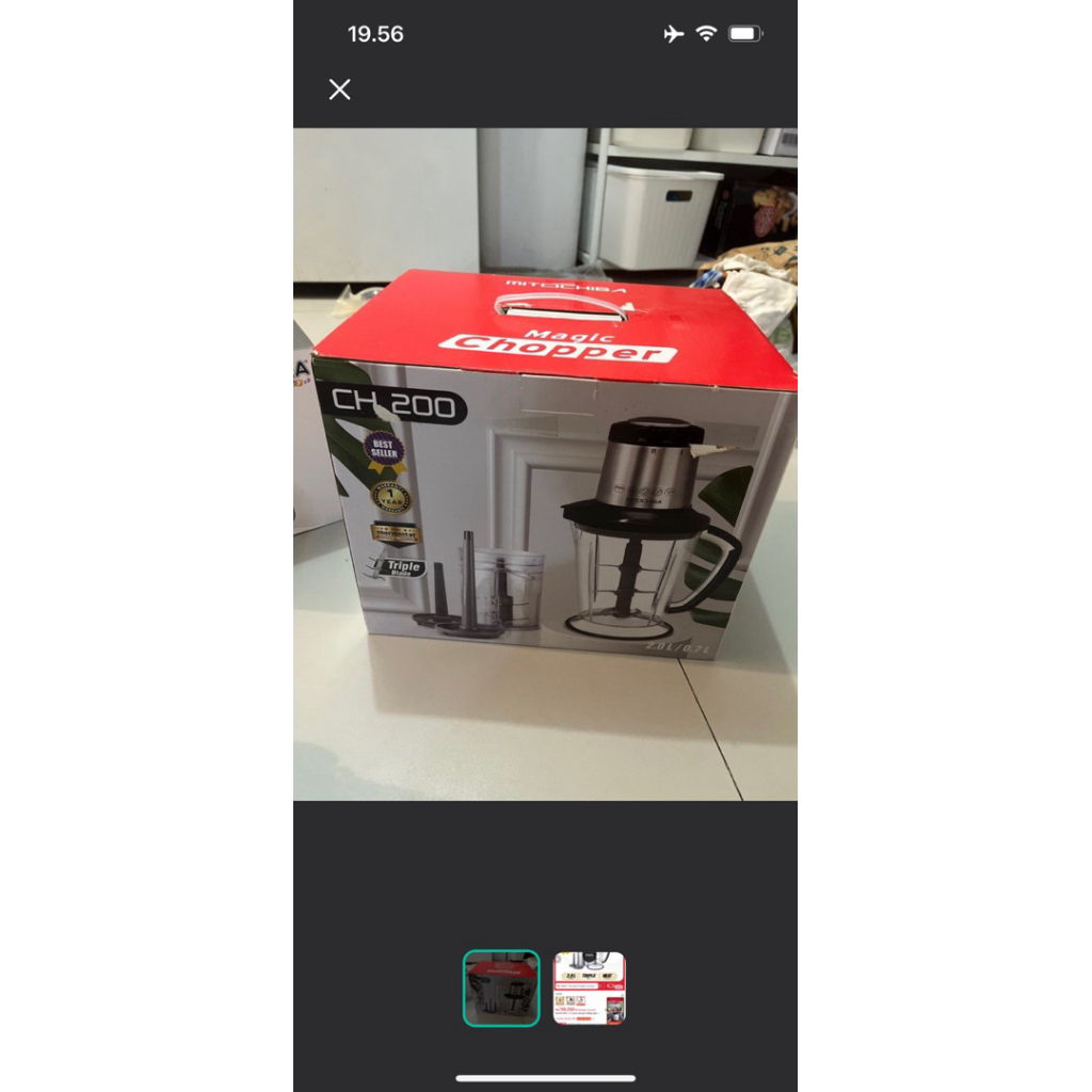Mitochiba Chopper CH 200 preloved belum dipakai