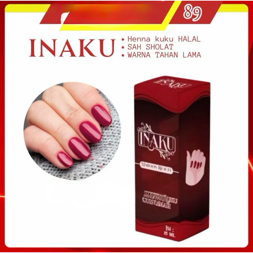 INAKU HENNA INAI KUKU HALAL SAH SHOLAT HENNA INAKU