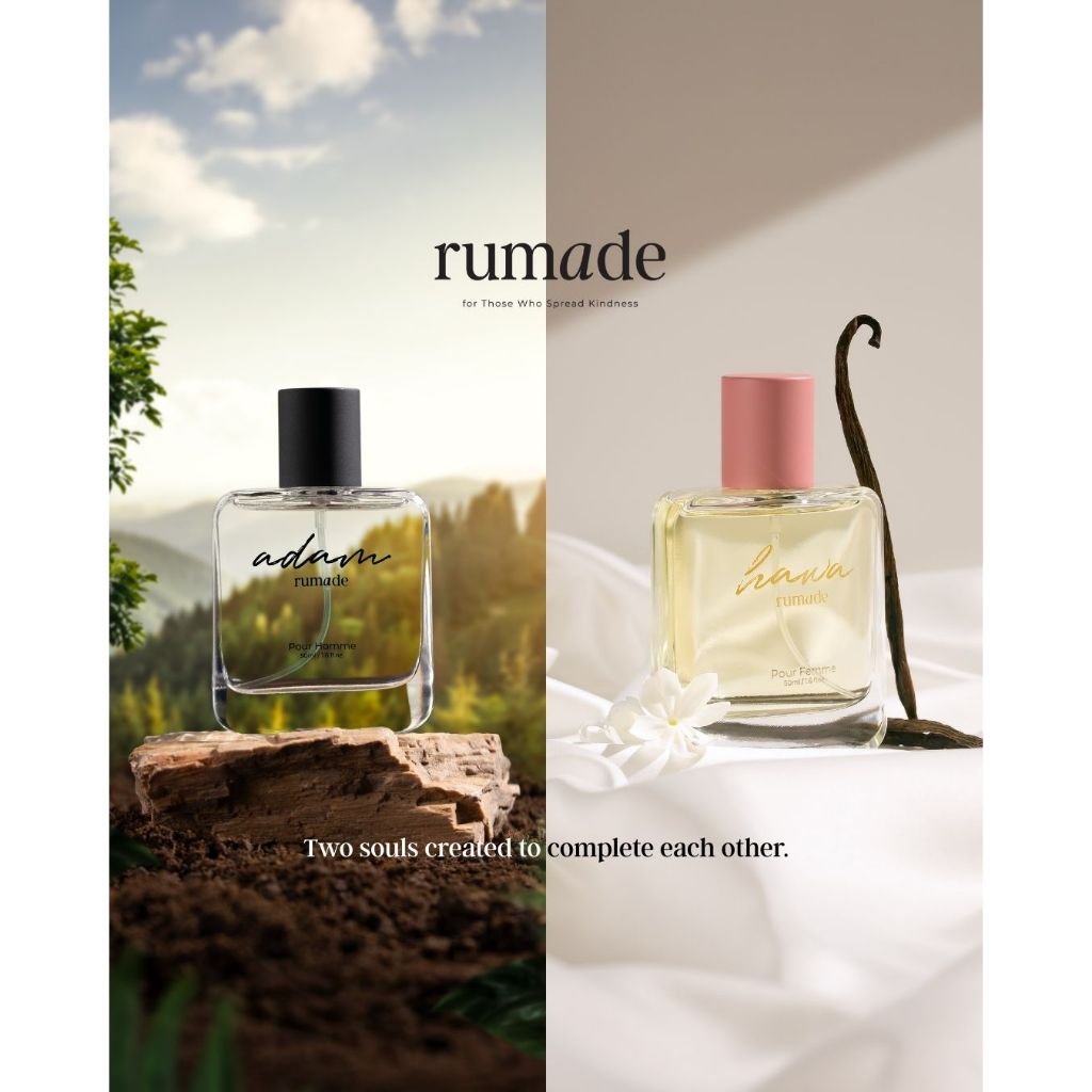 Untukmu dan Halalmu | Bundling Adam & Hawa Parfum 50ml