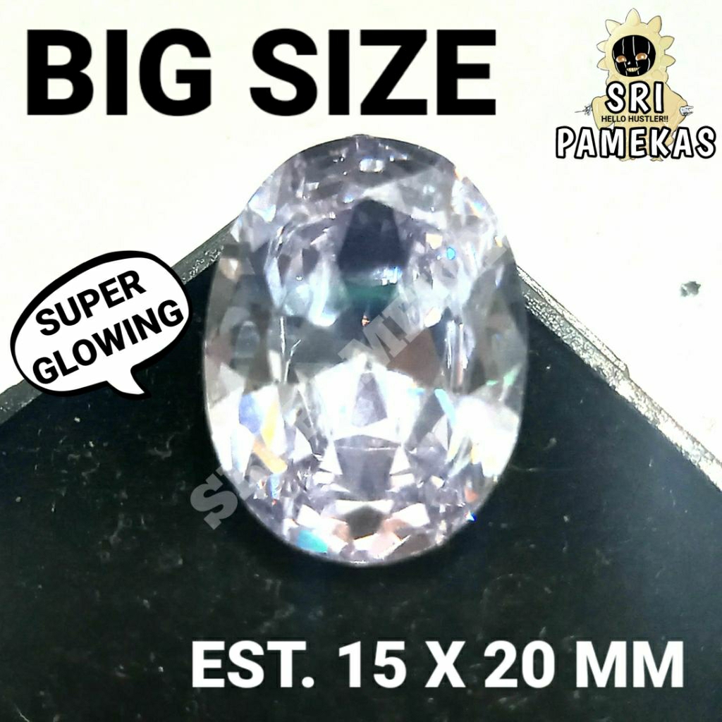 Big Sur Series Batu Permata Harta Kekayaan Nasional Top Glow Diamond Jumbo