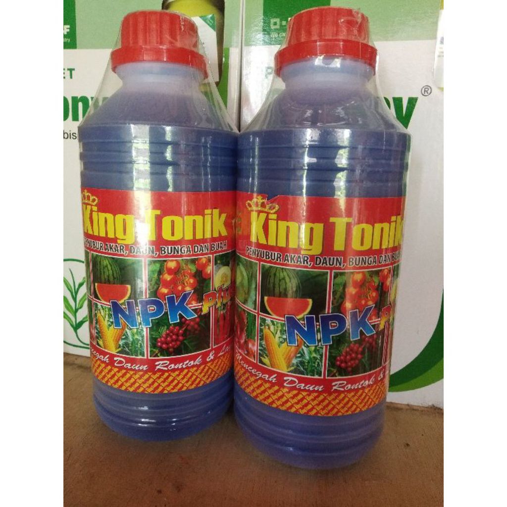 PUPUK CAIR KING TONIK NPK PLUS (1 LITER) PUPUK PENYUBUR TANAMAN