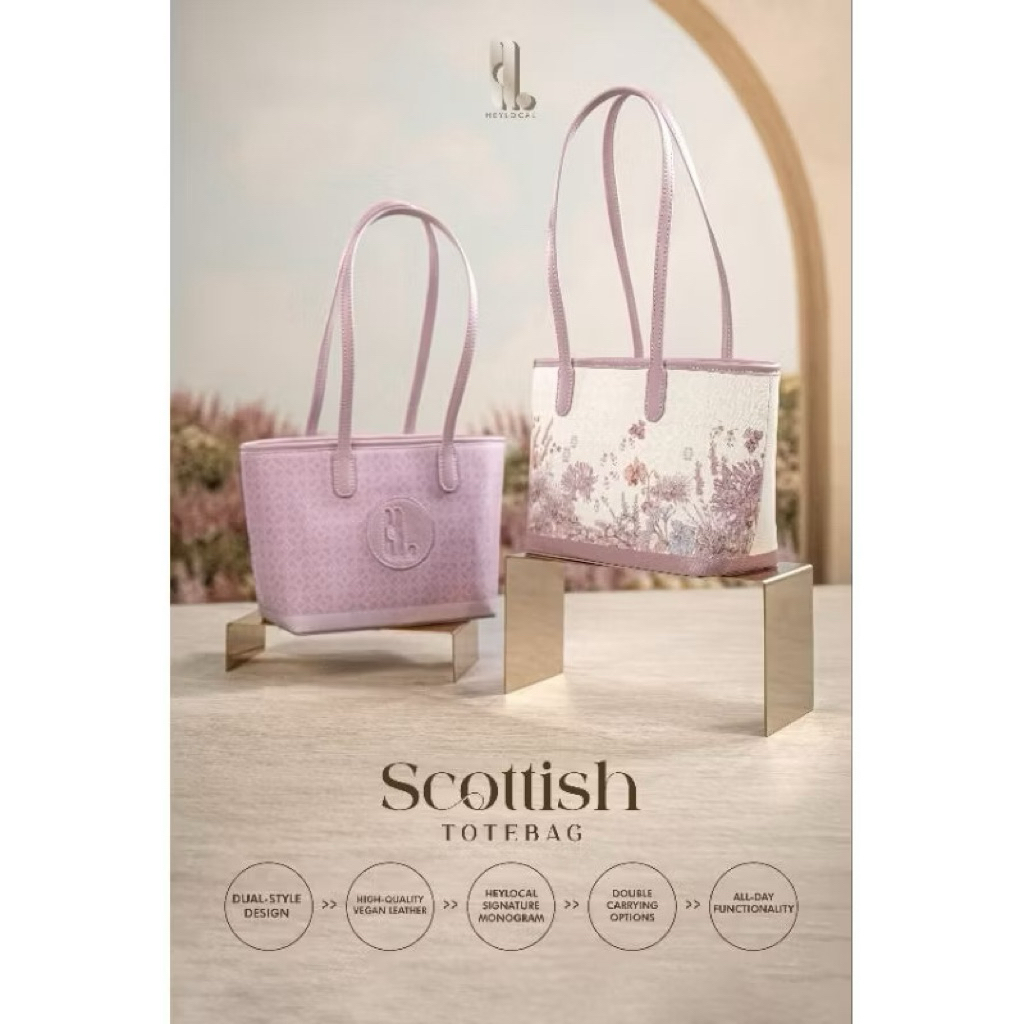 READY SCOTTISH TOTEBAG, TOKYO MIDI TOTEBAG, HLC TOTEBAG HEYLOCAL